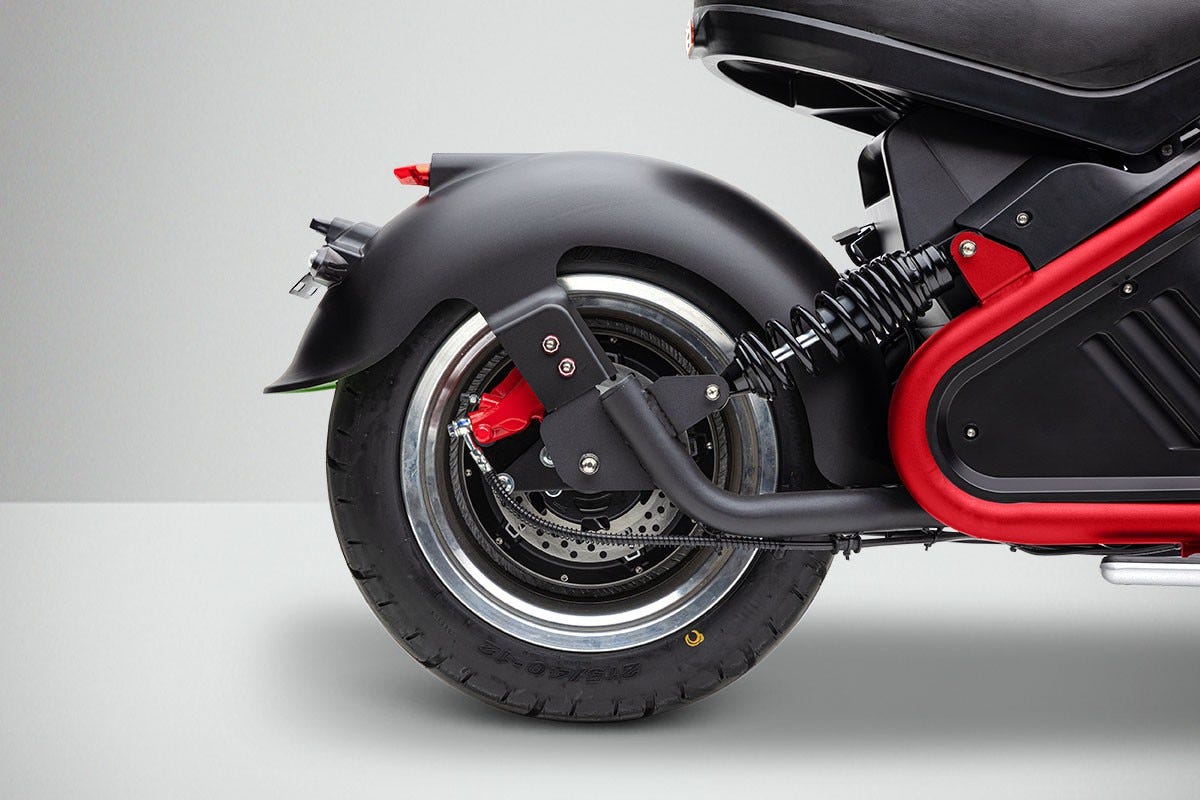 Til salgs ECONELO Chopper escooter/moped. Rå tøff chopper til rimlig