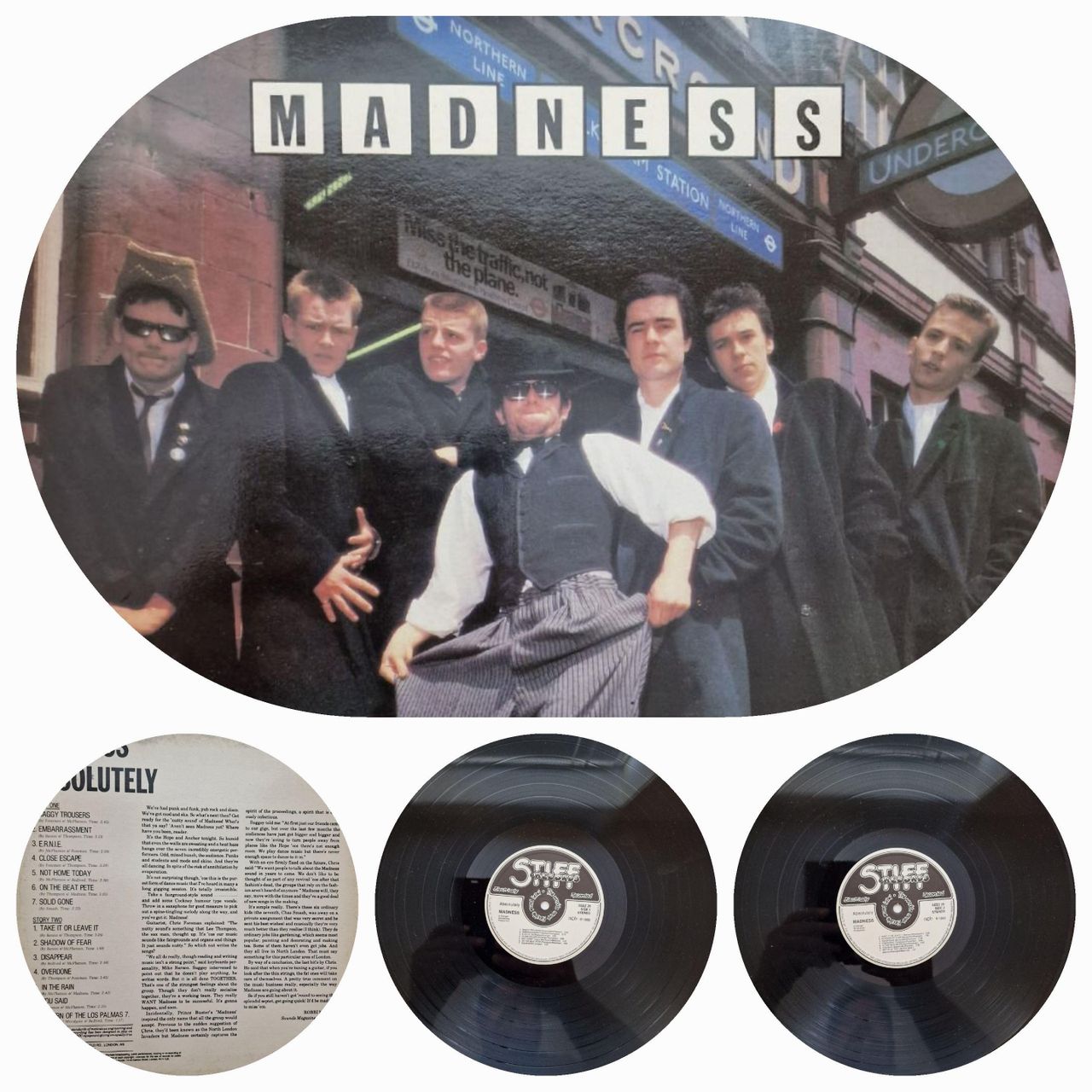 MADNESS/ABSOLUTELY 1980 - VINTAGE/RETRO LP-VINYL (ALBUM) | FINN Torget