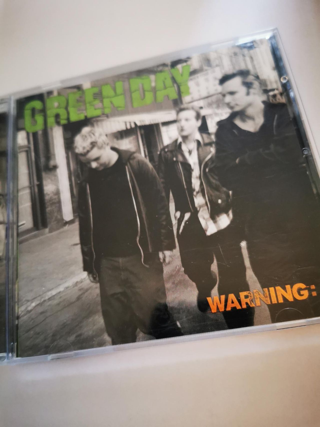 green day warning album cover