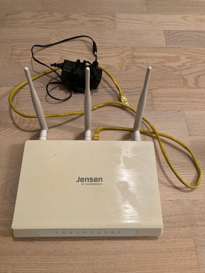 Jensen Lynx 7000 trådløs router | FINN-torget