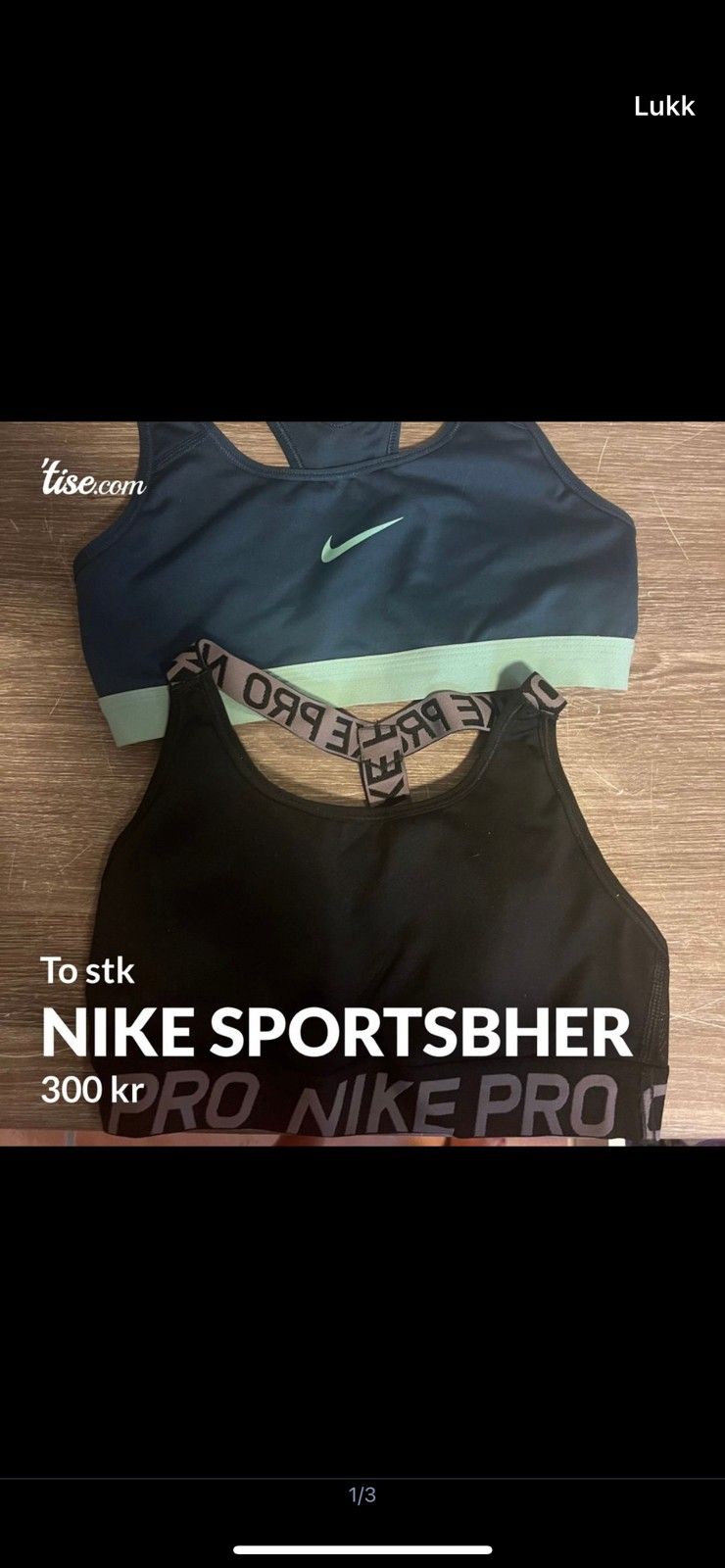 Nike sportsbh (2 stk)