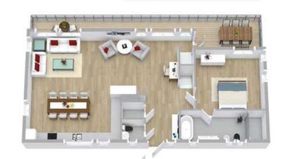 Oversikt 1. etasje Galleribilde