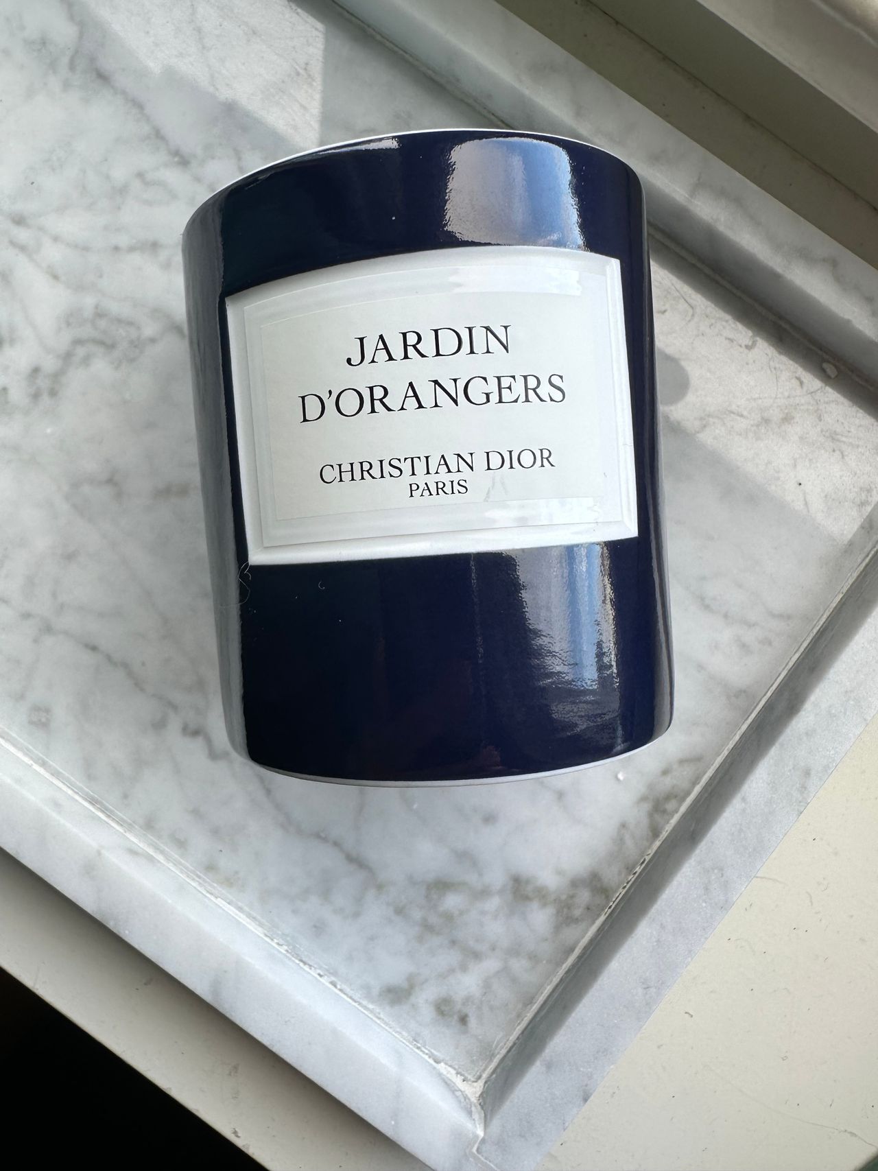 Nydelig Dior candle, lys, Jardin D'orangers | FINN torget