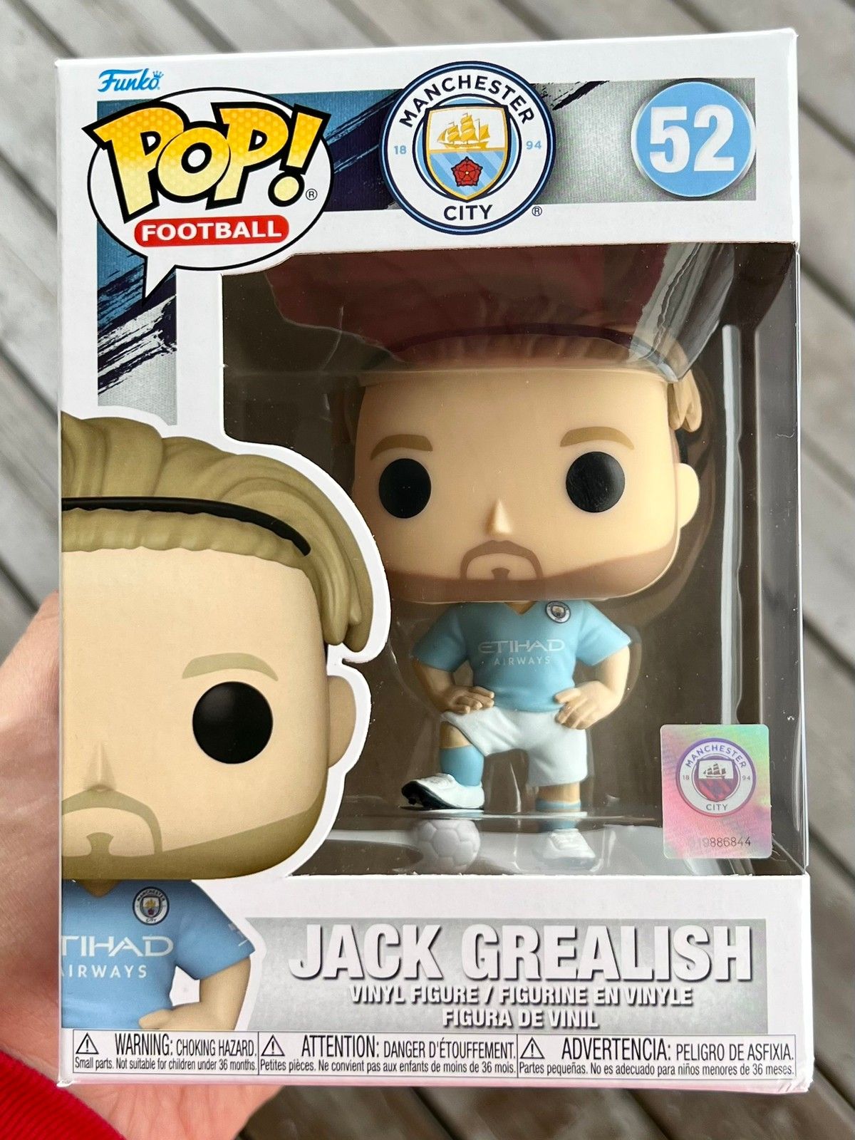 Funko Pop! Football - Manchester City - Jack Grealish