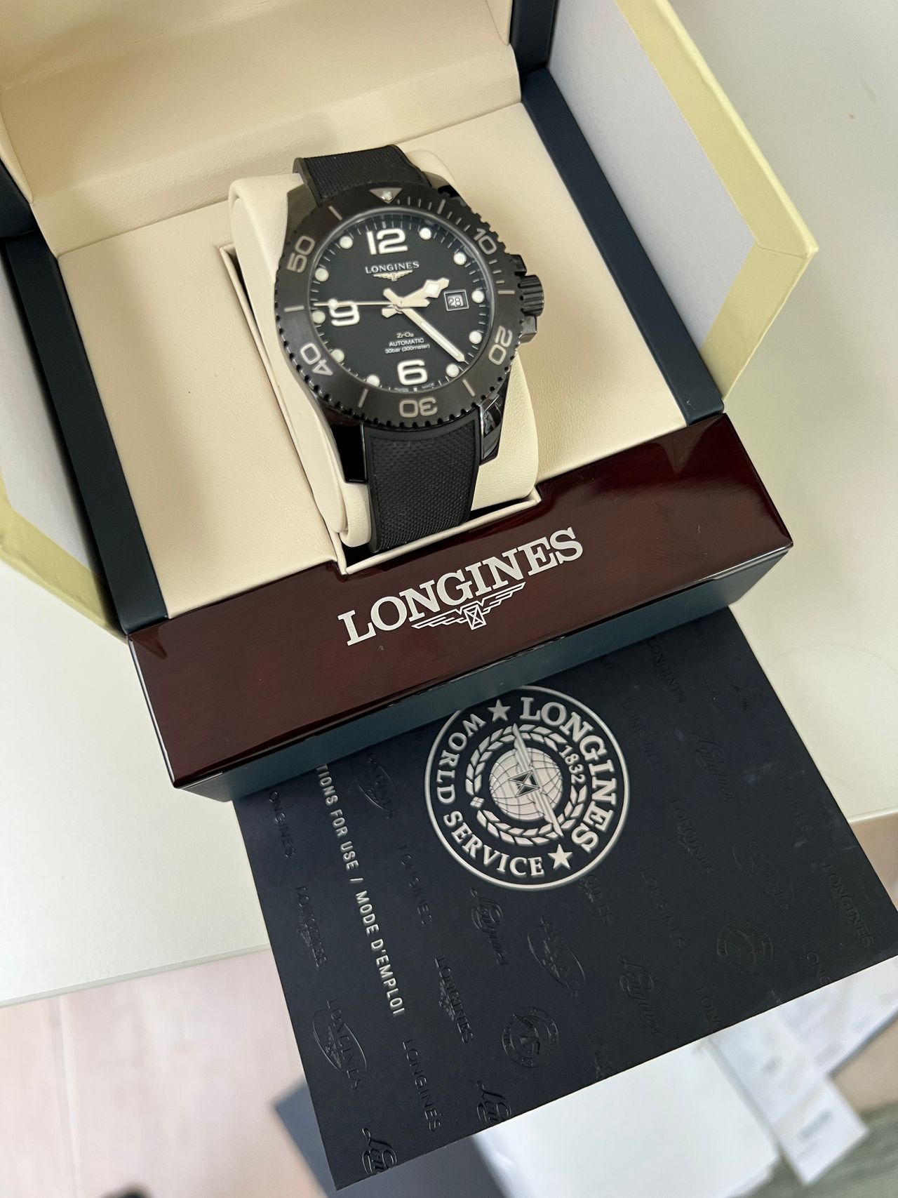 Longines Hydroconquest Ceramic Black. FINN torget