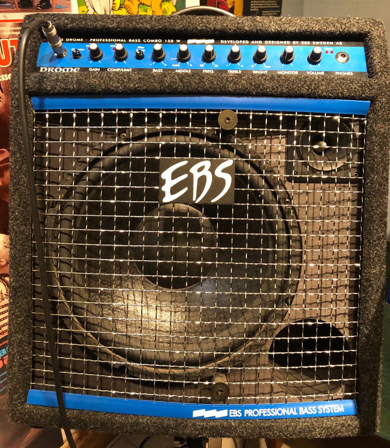 EBS DROME bass-combo forsterker 150W til salgs | FINN torget