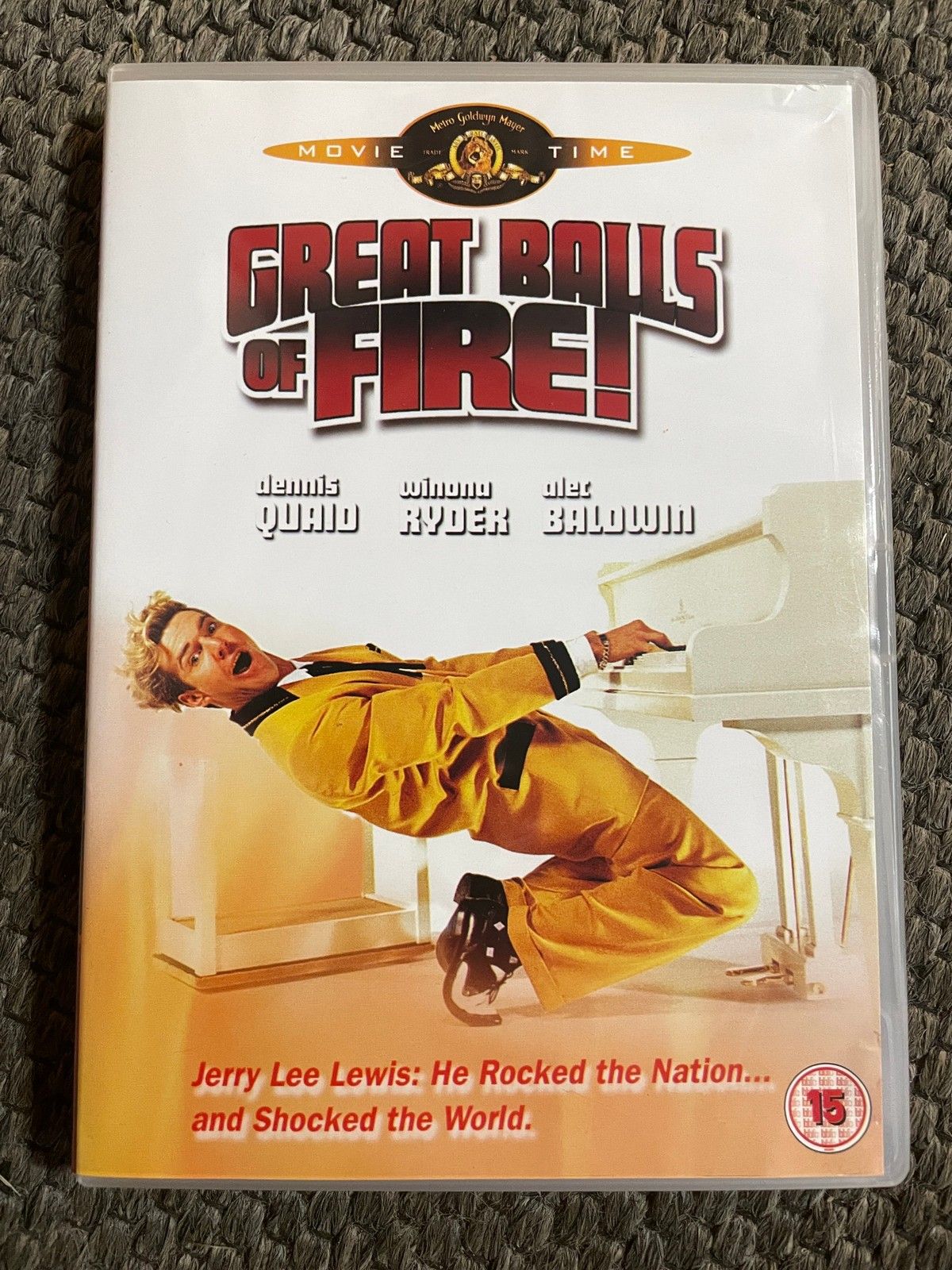 DVD Great balls of fire 1989 norsk tekst FINN torget