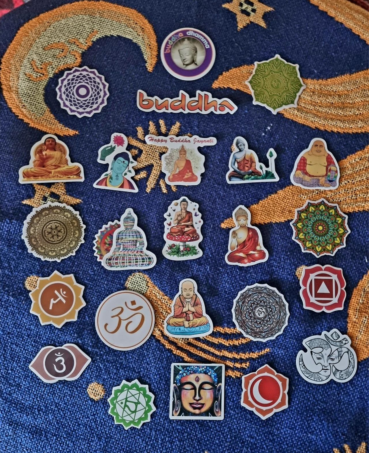 Buddha Og Mandala Stickers🌸 