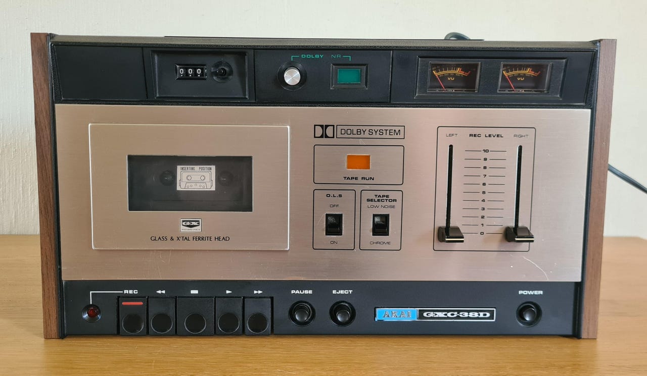 Platine Cassette Akai GXC-38D – Vintage – Dolby – Très Bon état