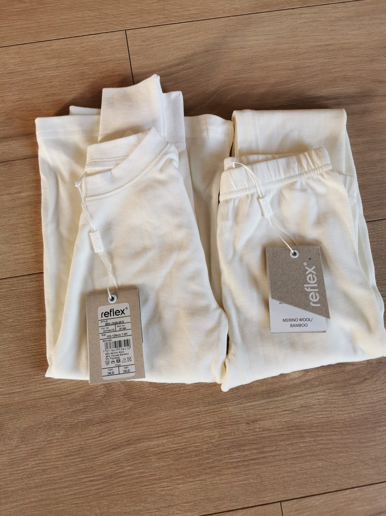 Ubrukt ull/bambus fra Reflex str 122/128 | FINN torget
