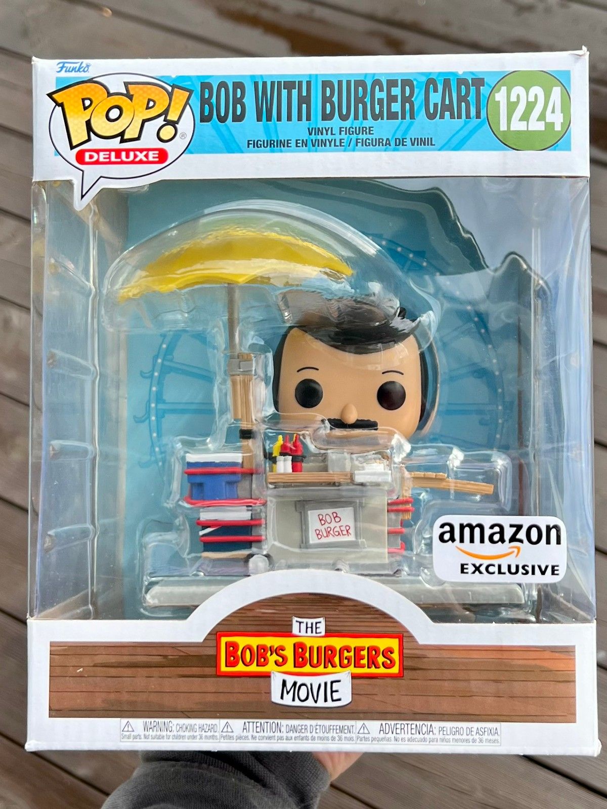 Funko Pop! Filme Bob's Burgers Bob with Burger Cart 1224 Excluso - Moça do  Pop - Funko Pop é aqui!