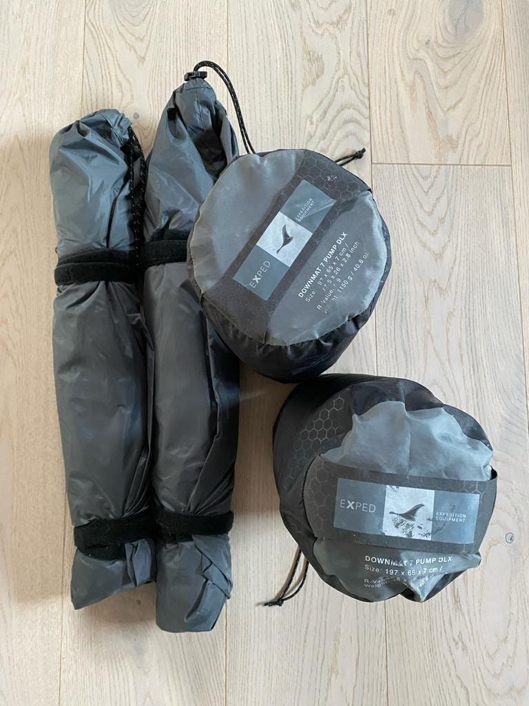 Exped Downmat 7 med Exped Chair kit FINN