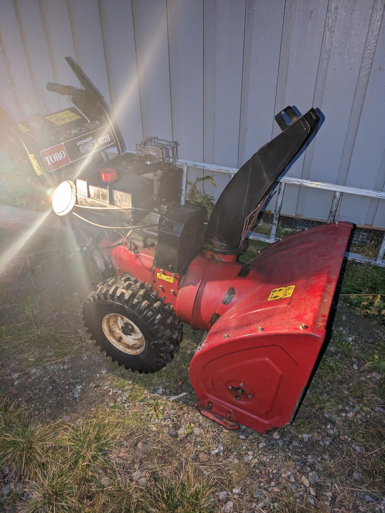 TORO 1028 snøfreser med POWERSHIFT. 70cm 10hk. TORO 1028 FINN