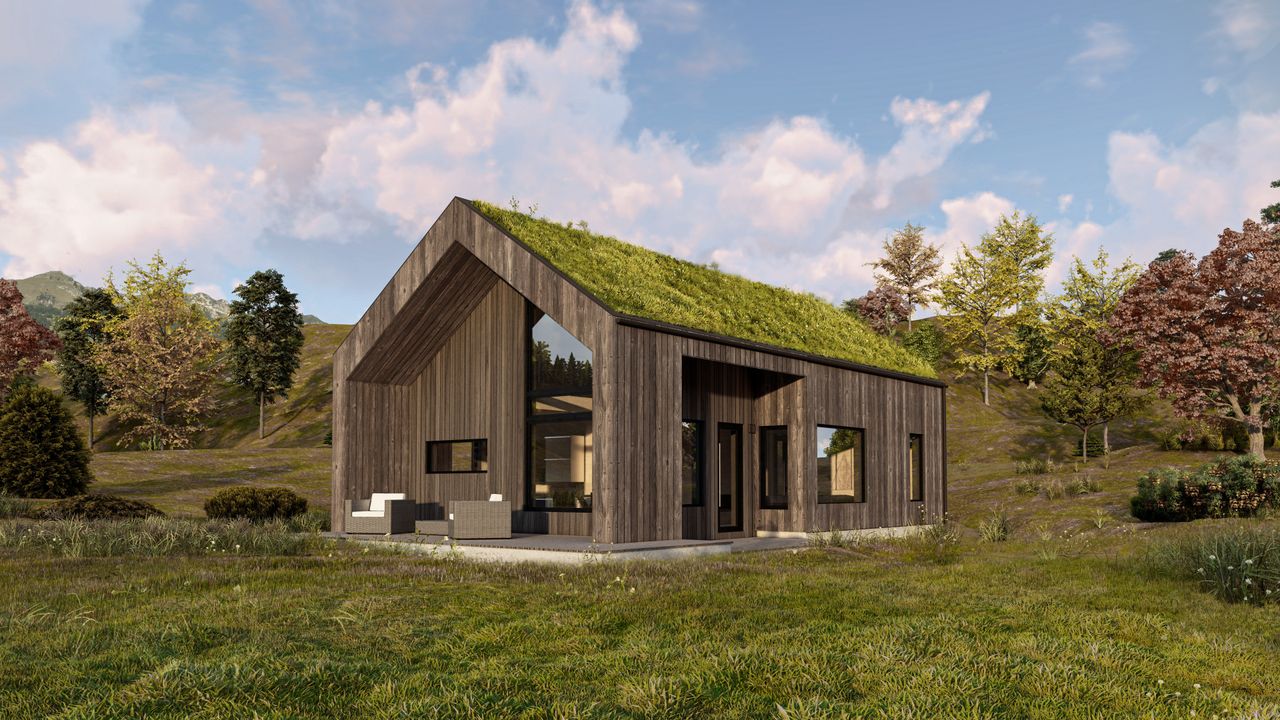 Selbu – Prosjektert, moderne hytte fra Bergehytta i Heggen Hyttegrend, tomt A40!