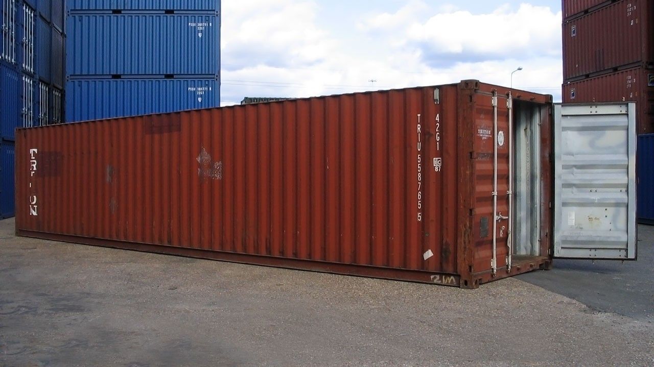 Brukt 40ft hc container til salgs trondheim finn torget