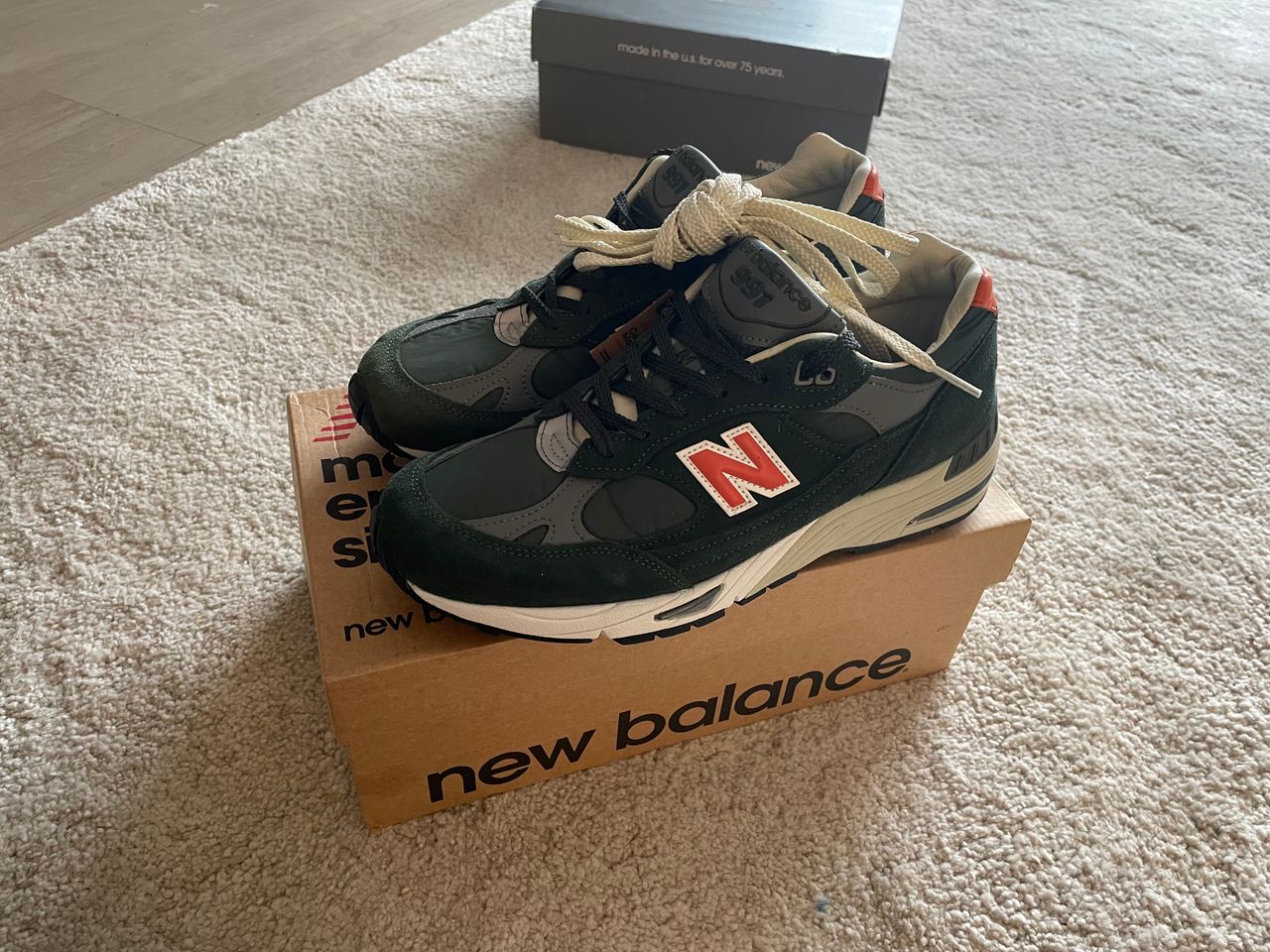 New balance hot sale 991 tnf