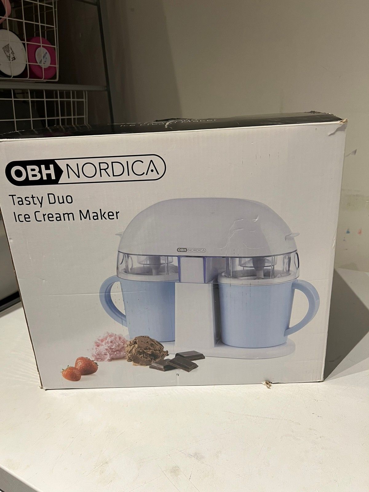 Obh nordica tasty best sale duo ice cream maker