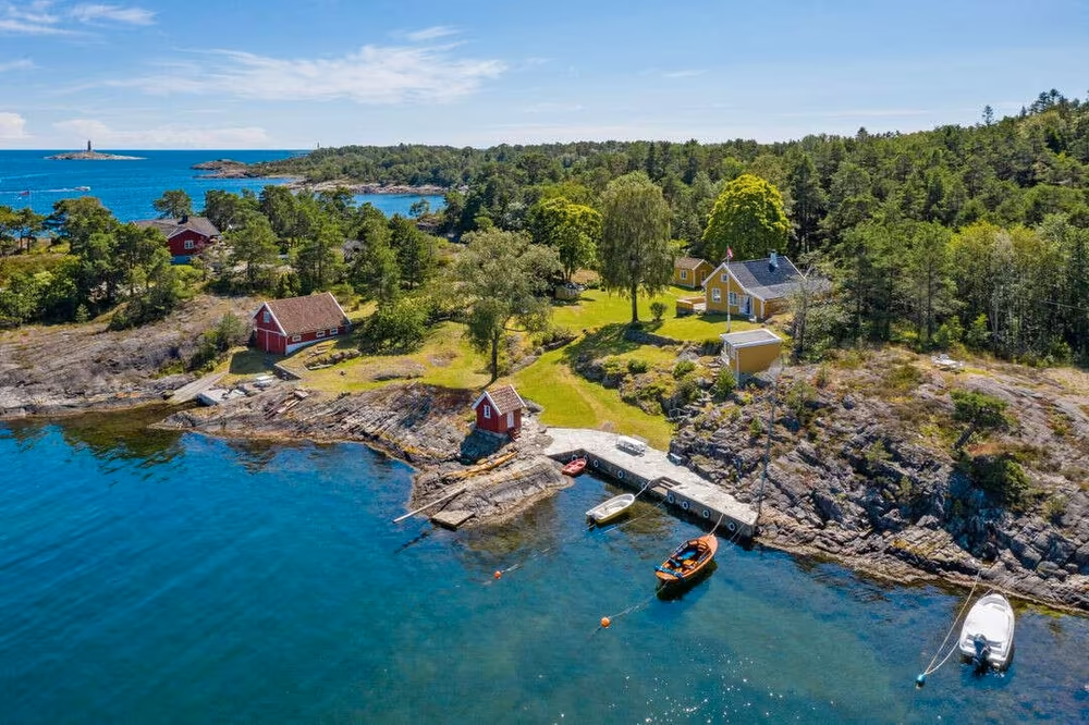 Flyfoto av eiendommen Galleribilde