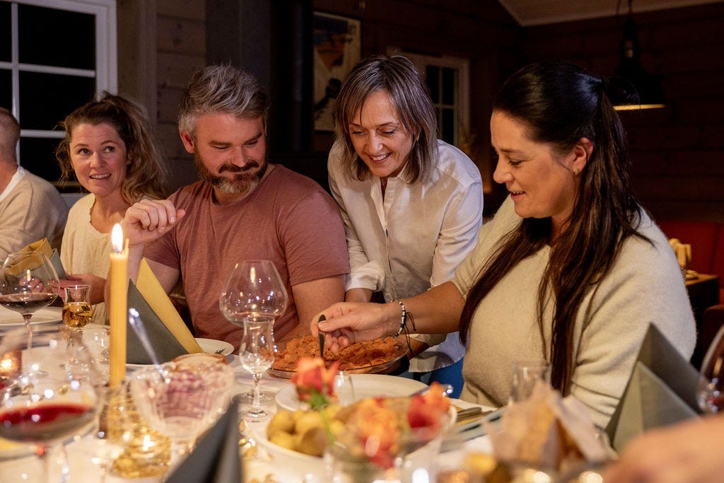 Hytta er utstyrt med alt du treng for å lage festmiddag Galleribilde