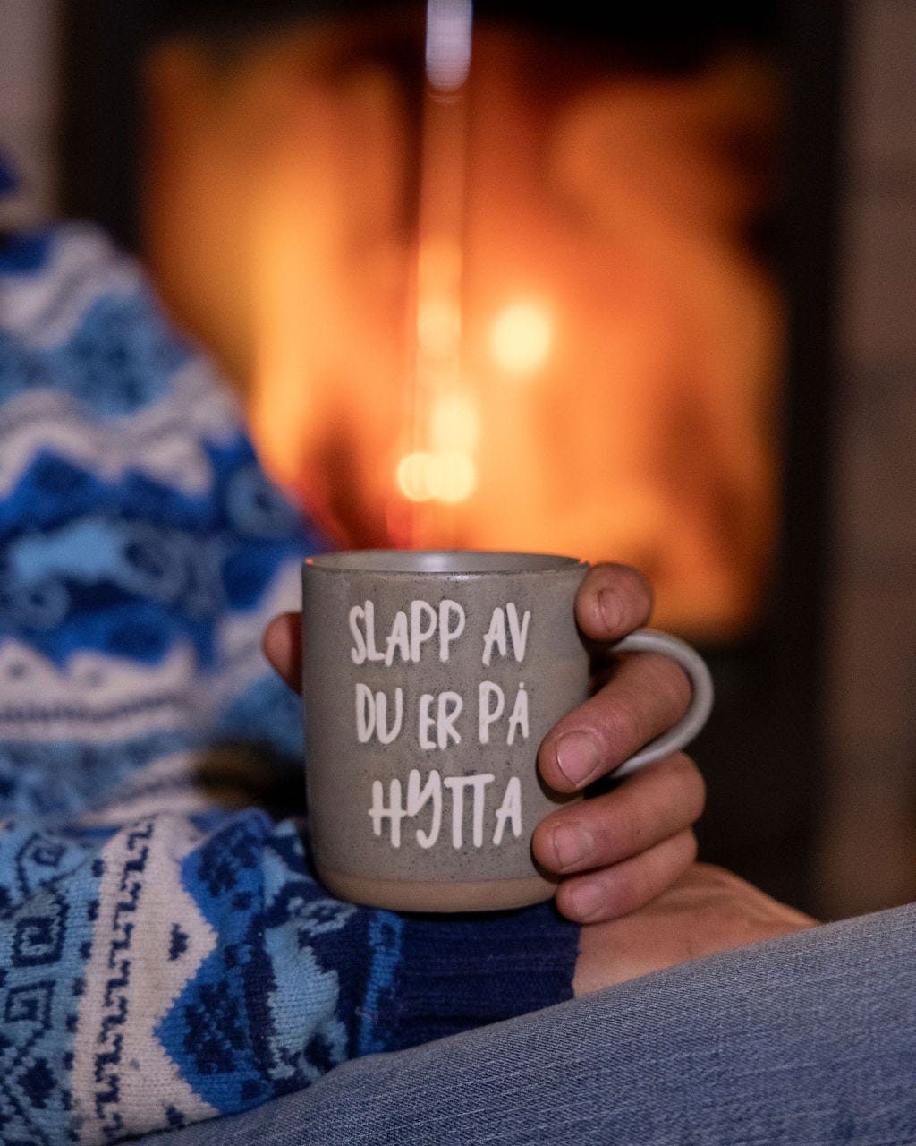 Slapp av, du er på hytta. Galleribilde