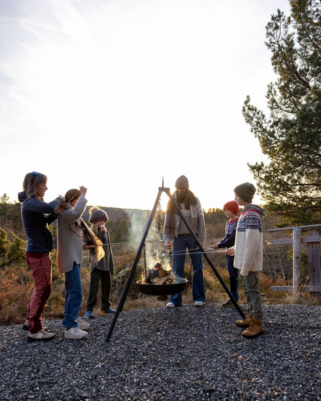 Bålpanne - kakao anyone? Galleribilde