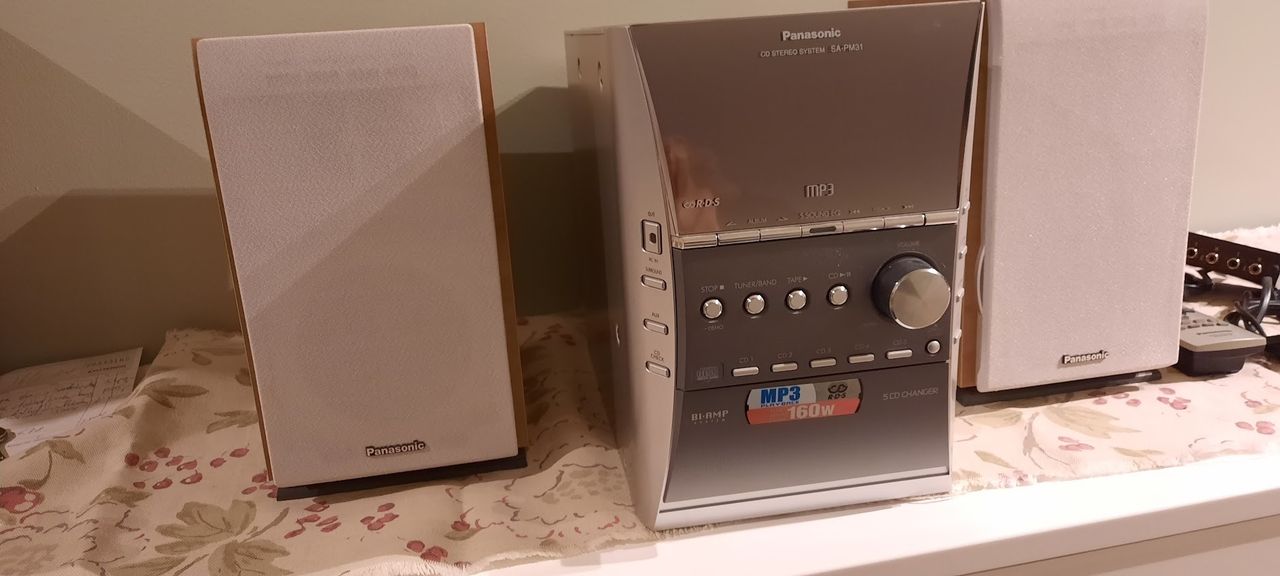 Panasonic MP3 CD RDS Stereo anlegg | FINN torget