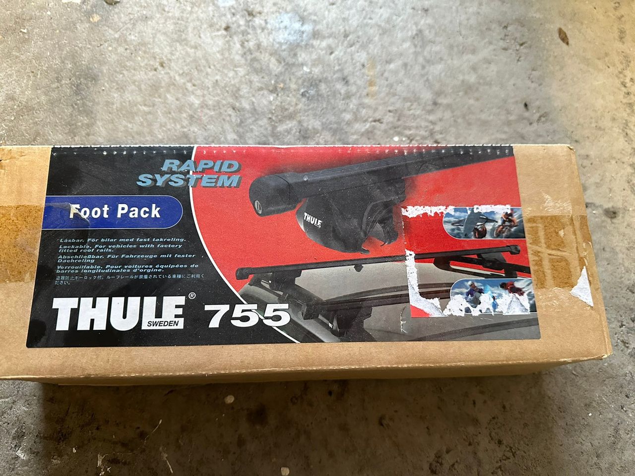 Thule 755 foot online pack