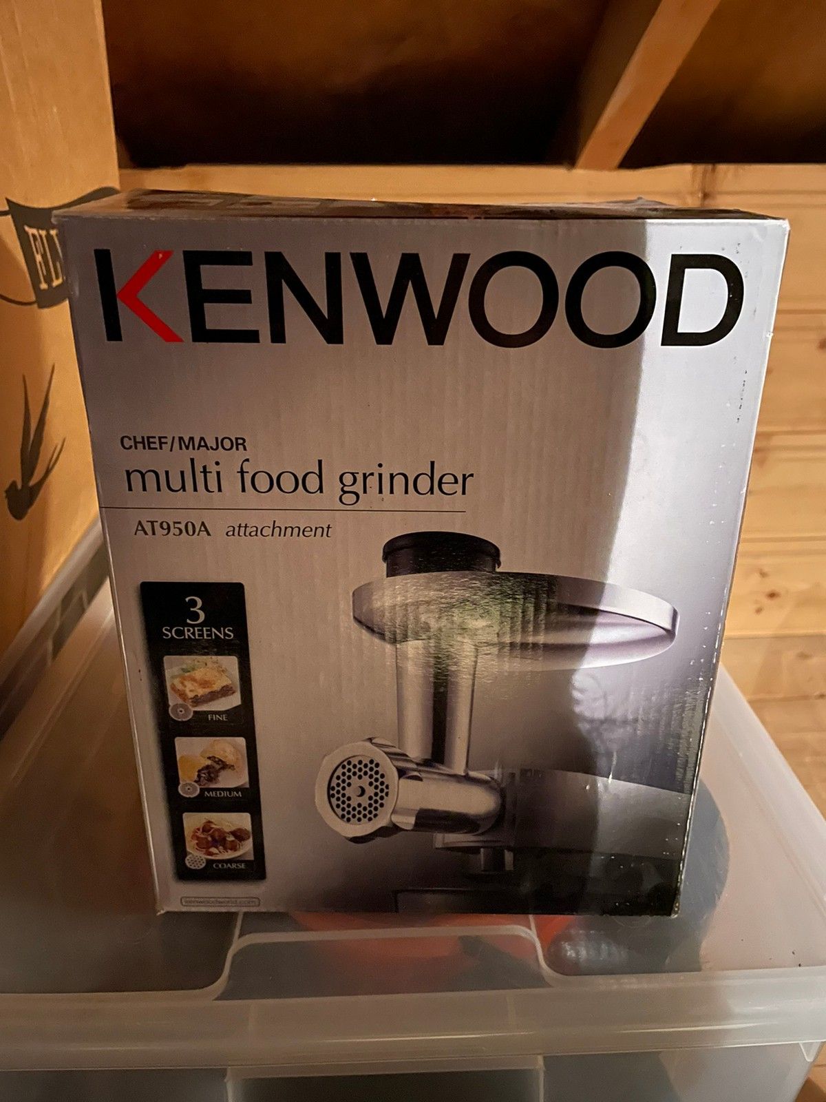 Kenwood multi food grinder clearance at950a