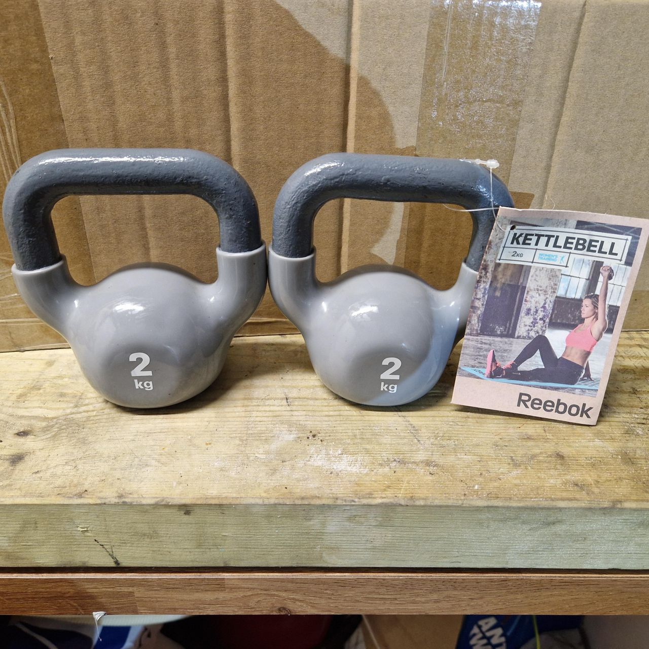 Reebok discount kettlebell set