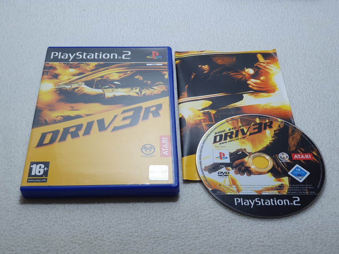 Jeu PS2 Driver 3 (Driv3r) Version FR - Très Bon état Sans Notice