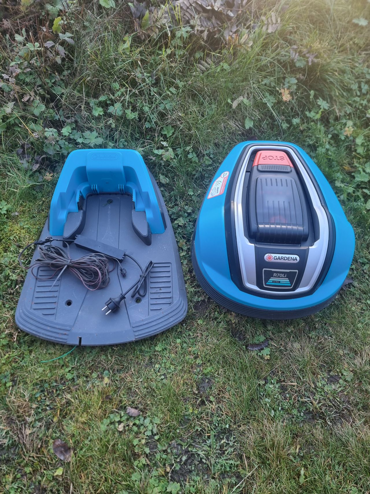 Gardena R70 Li. Selges med en feil. FINN