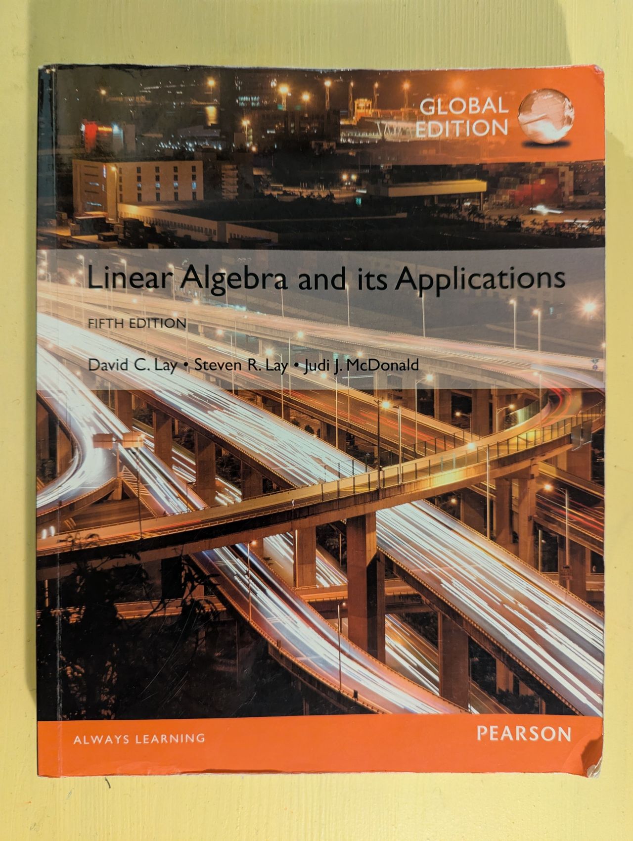 Linear algebra and its applications david c lay finn torget