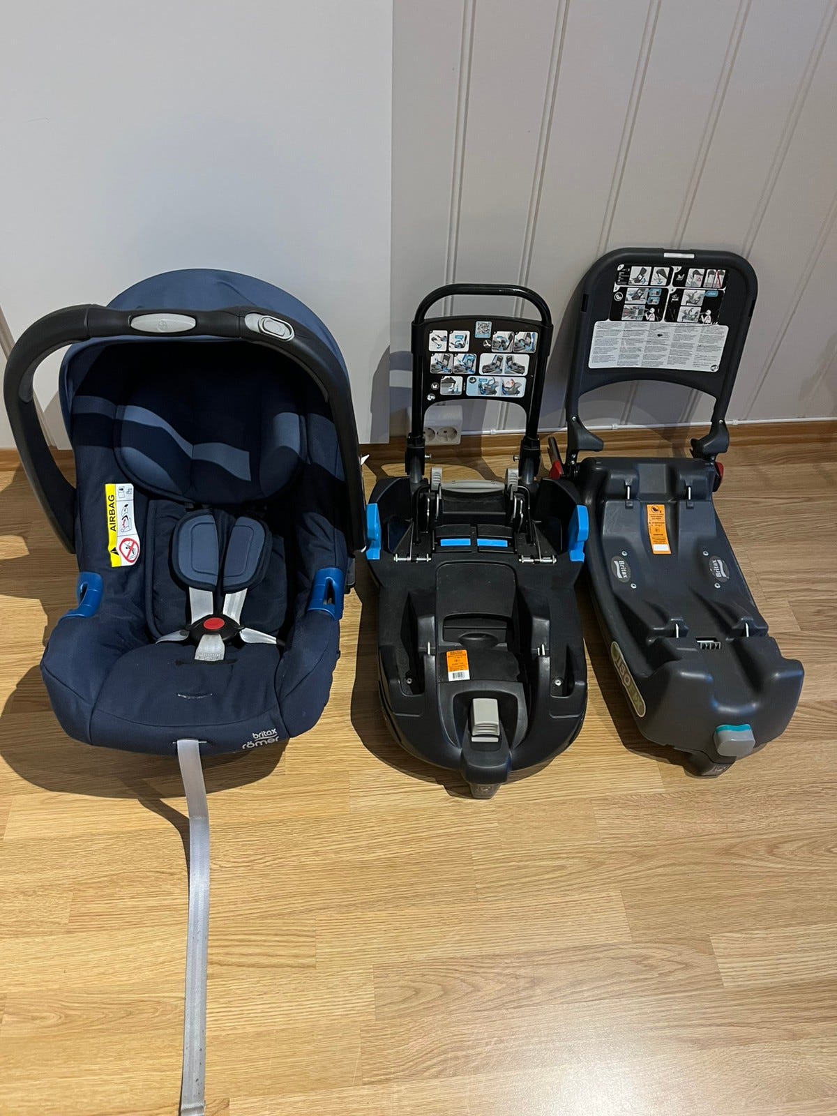 Britax Bilsete 0-13 kg med 2 stk baser | FINN torget