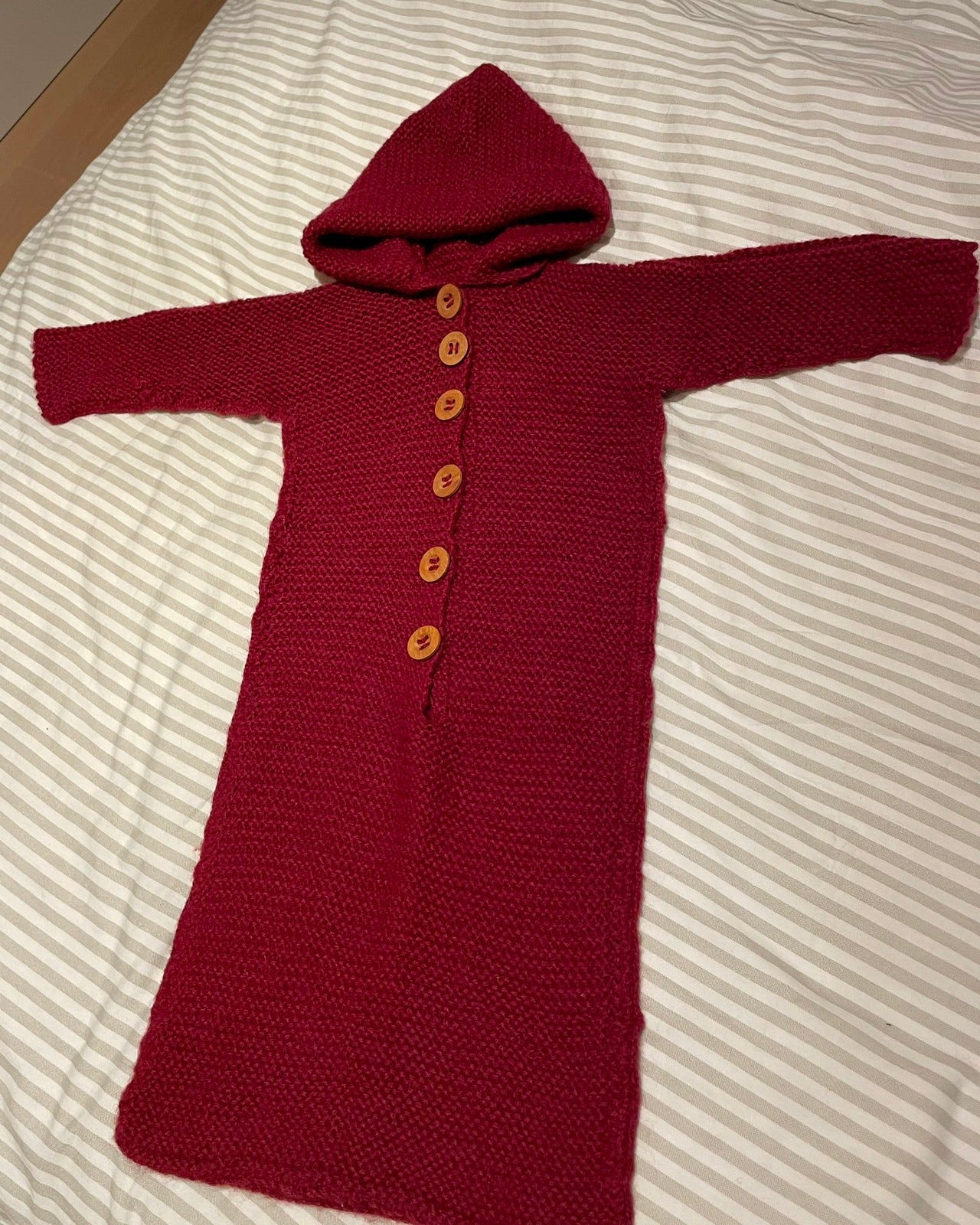 Strikket vognpose - kjørepose baby | FINN-torget