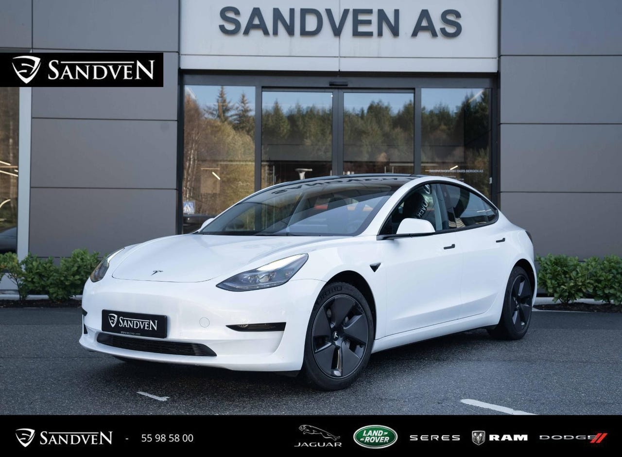 Bruktbil til salgs Tesla Model 3 2022 Hvit 283 Hk FINN.no