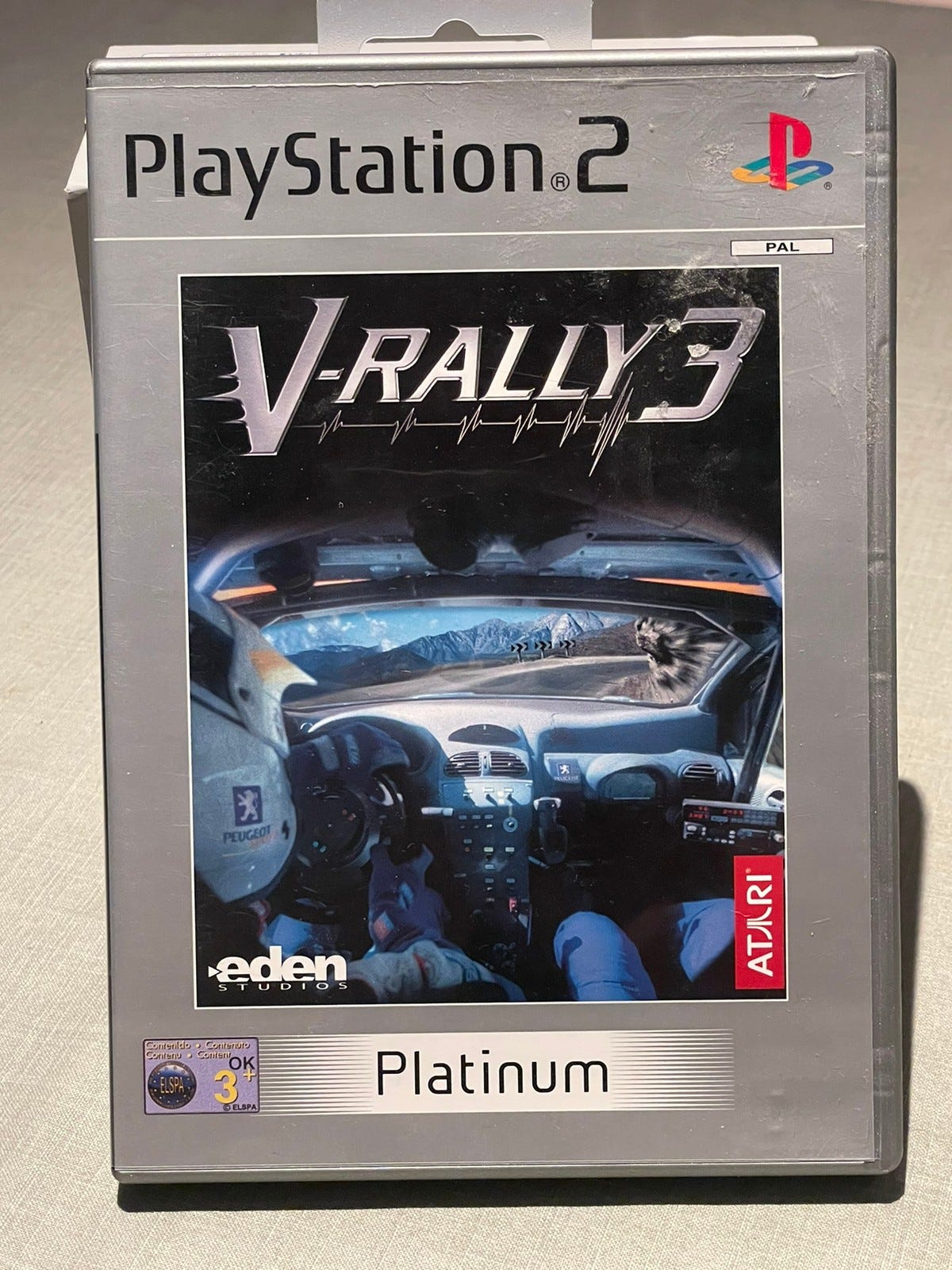 V-Rally 3 Sur PlayStation 2 (PS2) – Sans Notice – Jeu De Course FR – Très Bon état