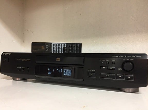 SONY CDP-XE220 CD-spiller | FINN torget