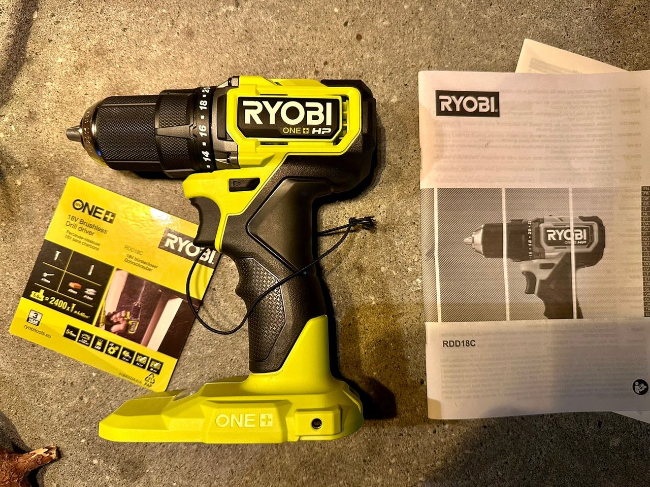 Ryobi RDD18C borstelos kompakt drill FINN torget