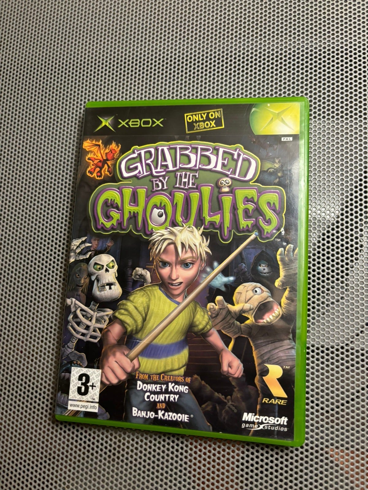 Jeu Xbox Grabbed By The Ghoulies - Édition FR Complète - TBE - Rare