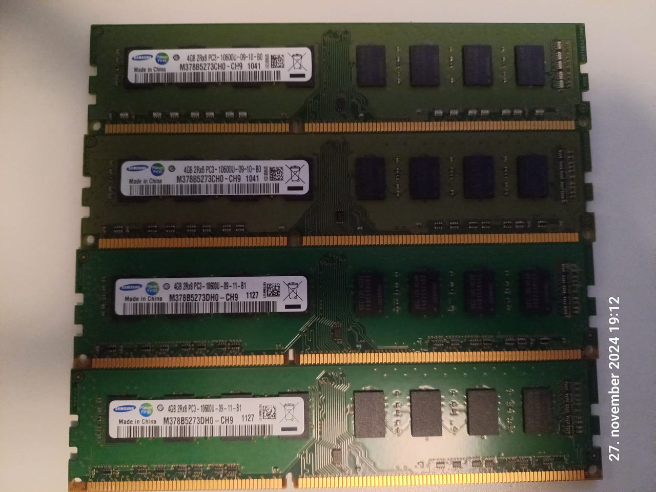 Samsung 16GB Ddr3 Ram 4stk 4GB Brikker PC3 10600U FINN torget samsung-16gb-ddr3-ram-4stk-4gb-brikker-pc3-10600u-finn-torget