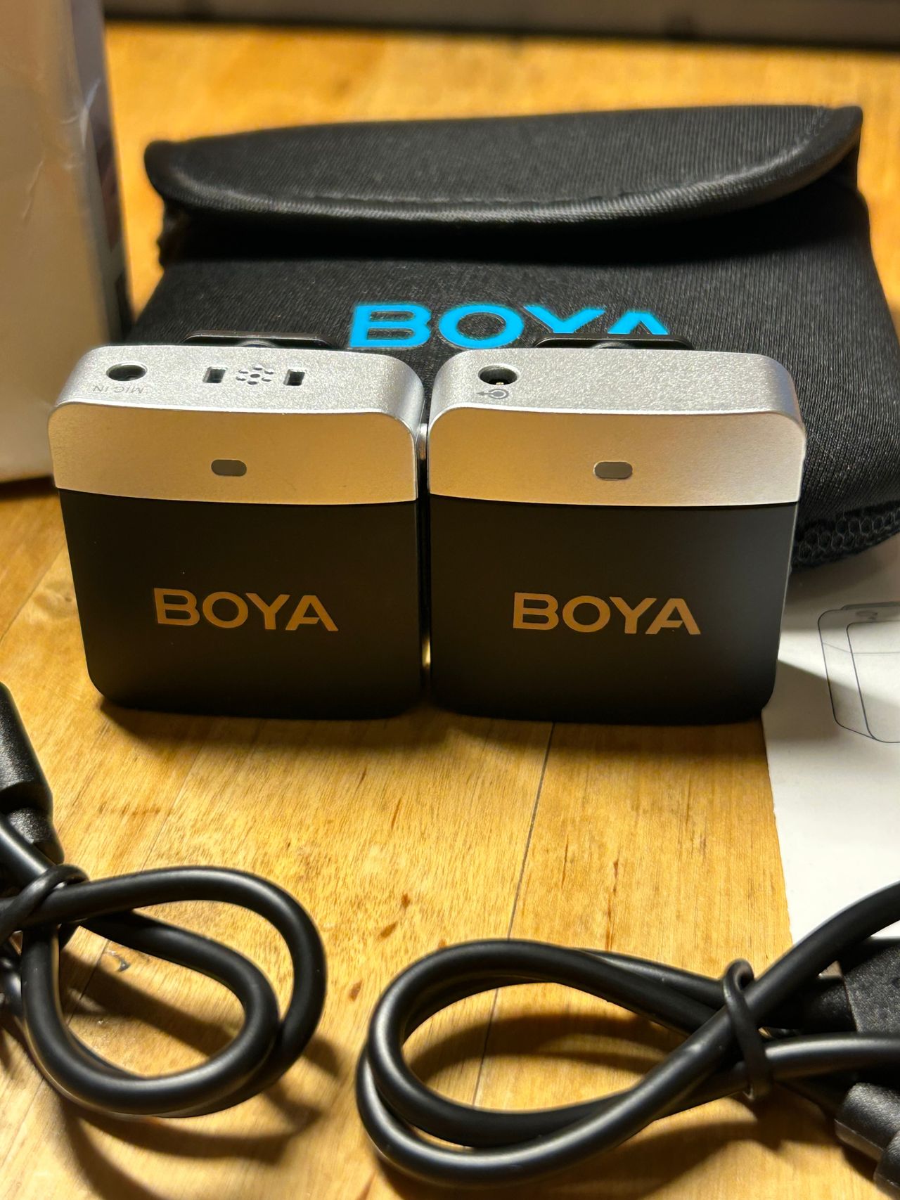 Boya BY-M1V – trådløs mikrofon med støydemping | FINN-torget