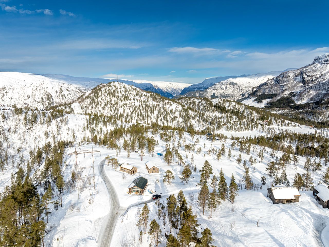 Langedalsåsen – Seljestad/Røldal! Mange, nye flotte hyttetomter nå for salg!