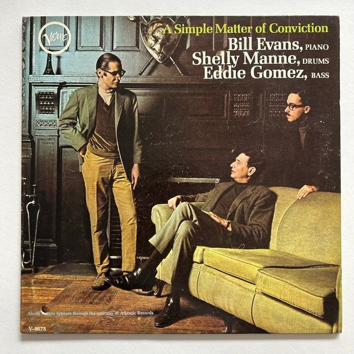 245915 BILL EVANS, SHELLY MANNE, EDDIE GOMEZ / A Simple Matter Of 本物  Conviction(LP)