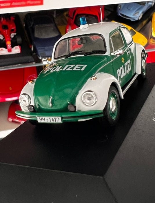 Miniature EKO Volkswagen Coccinelle Non Vitrée - Collection, Sans Marque, Occasion