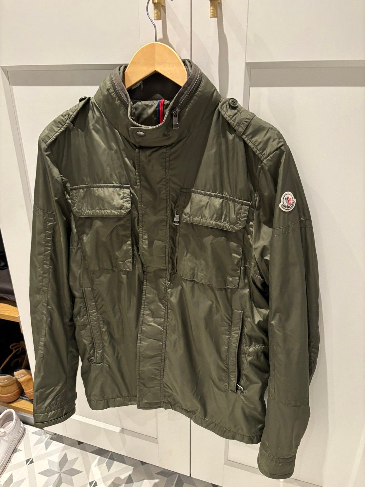 Moncler Field Jacket Jonathan Giubbotto Gronn FINN torget