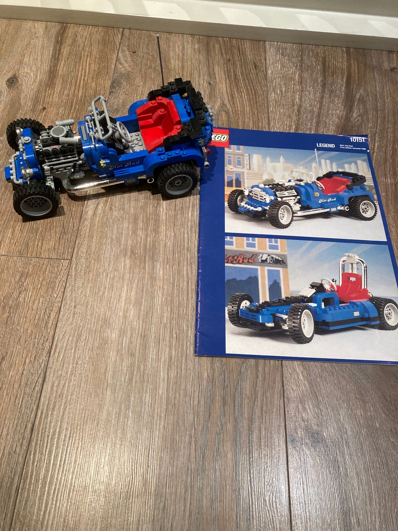 Lego model team hot rod sett 10151 FINN-torget