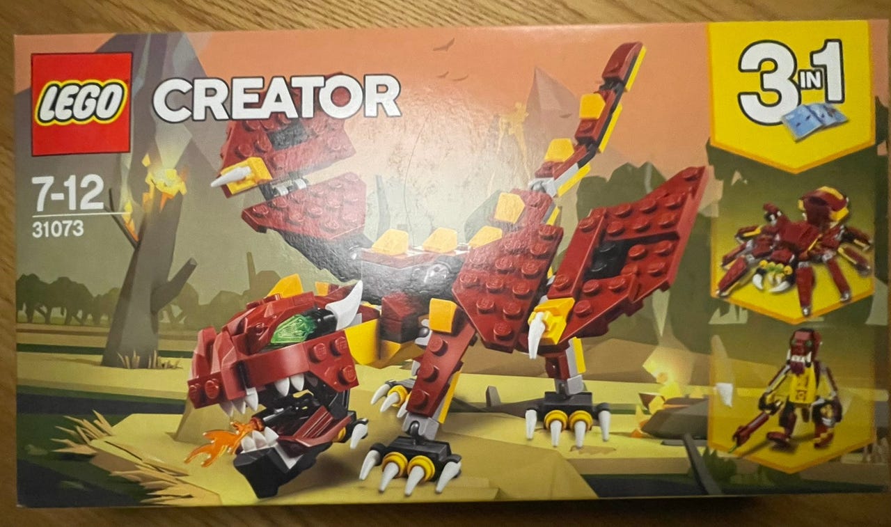 Lego Creator 31073 mythical creatures | FINN-torget