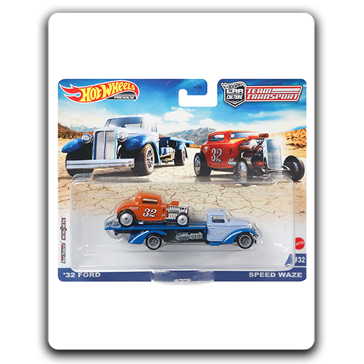 Hot Wheels Premium Ford Speed Waze Team Transport Grk Finn Torget