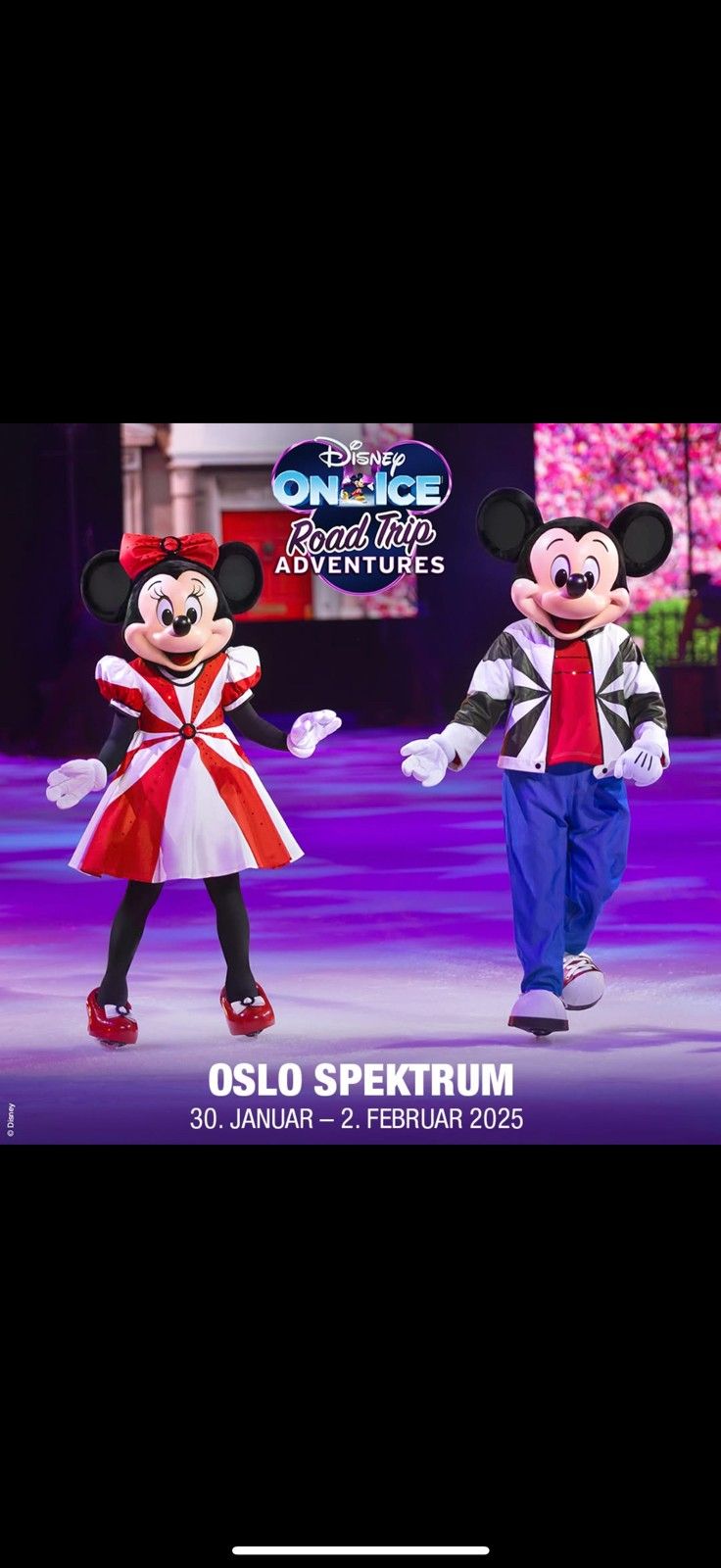 Disney on ice 2025 Oslo spektrum