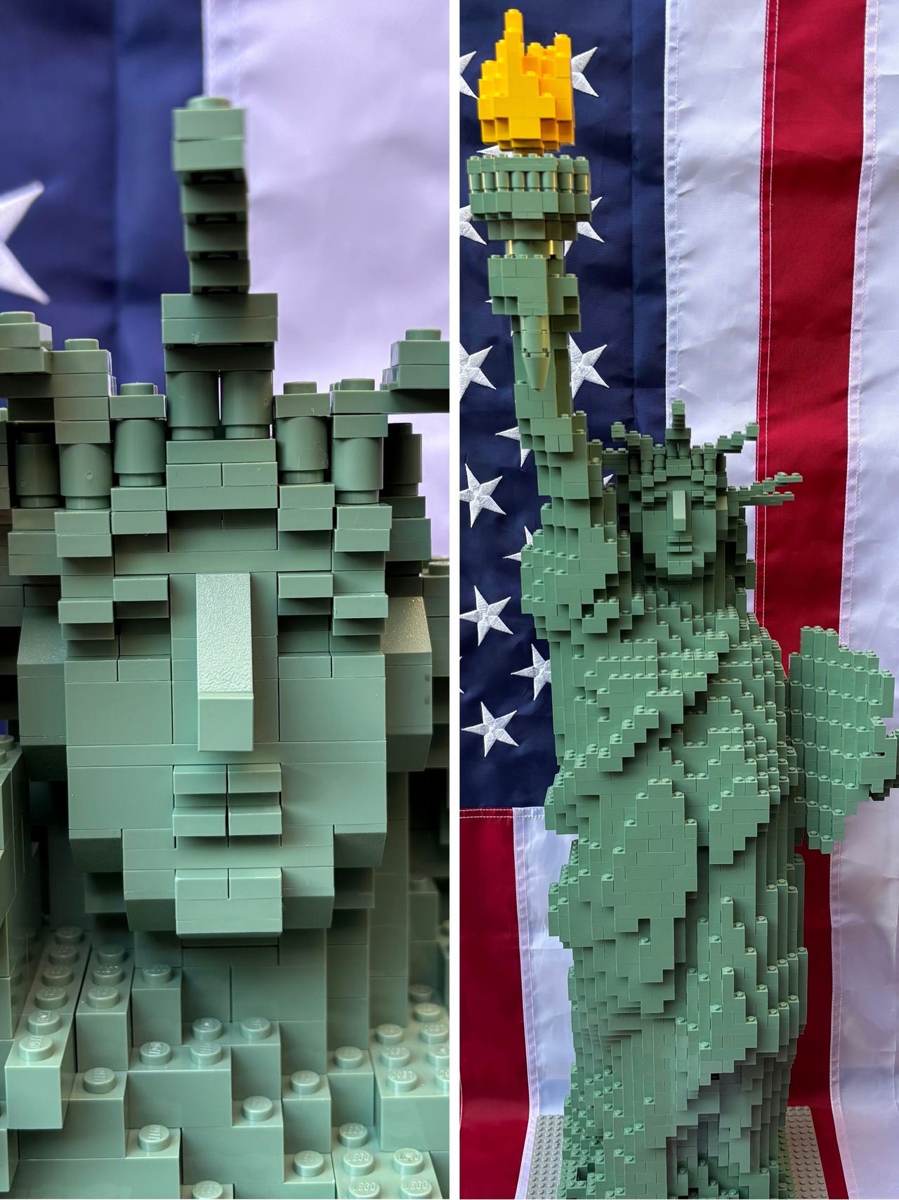 LEGO Advanced Models Sculptures Statue of Liberty 3450 Byggesett